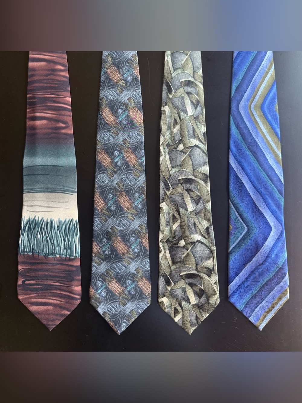 Jerry Garcia Ties - Special Collections Set of 4 Ties)